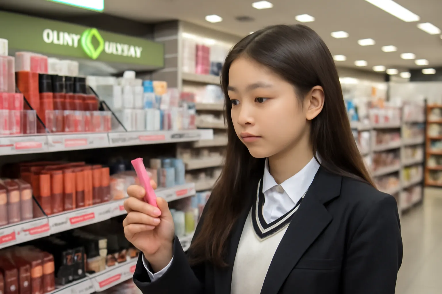 Middle School Student Tint Olive Young