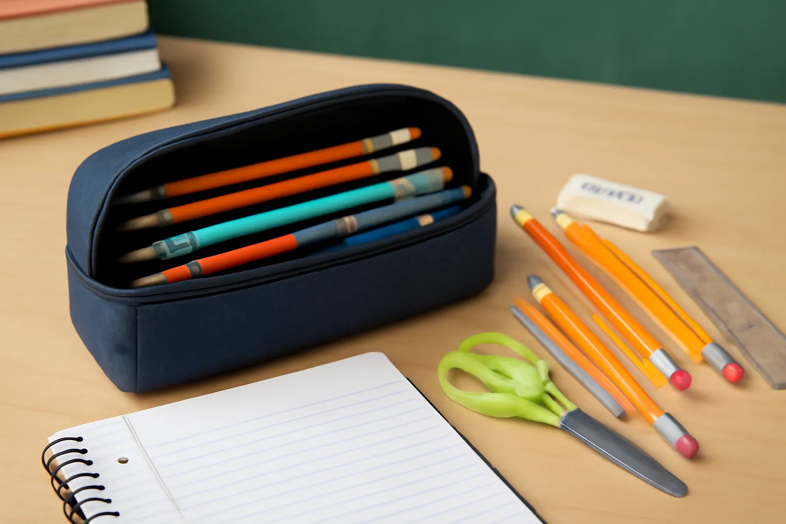 Middle school pencil case set