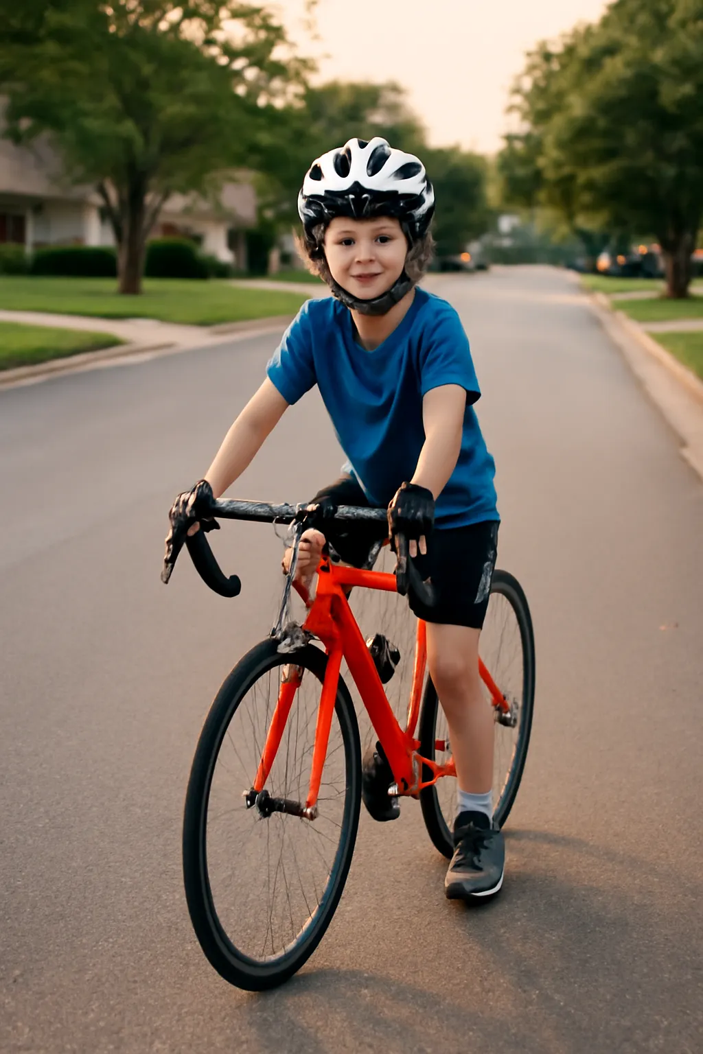 Elementary school student road bike size