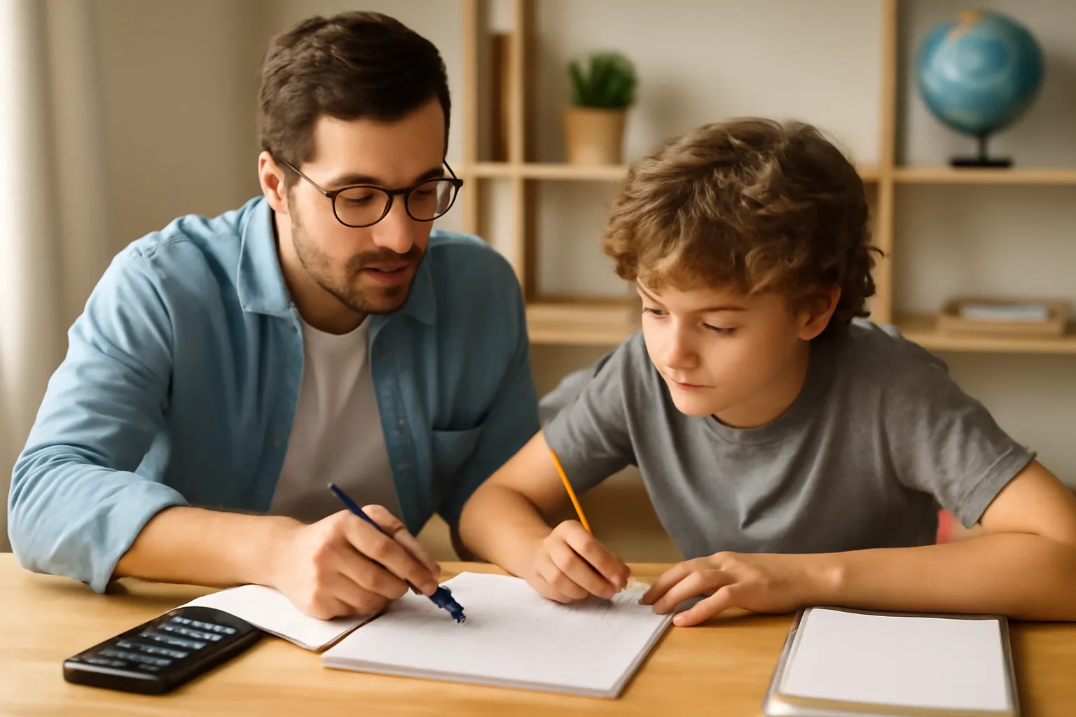 Middle school mathematics tutorial