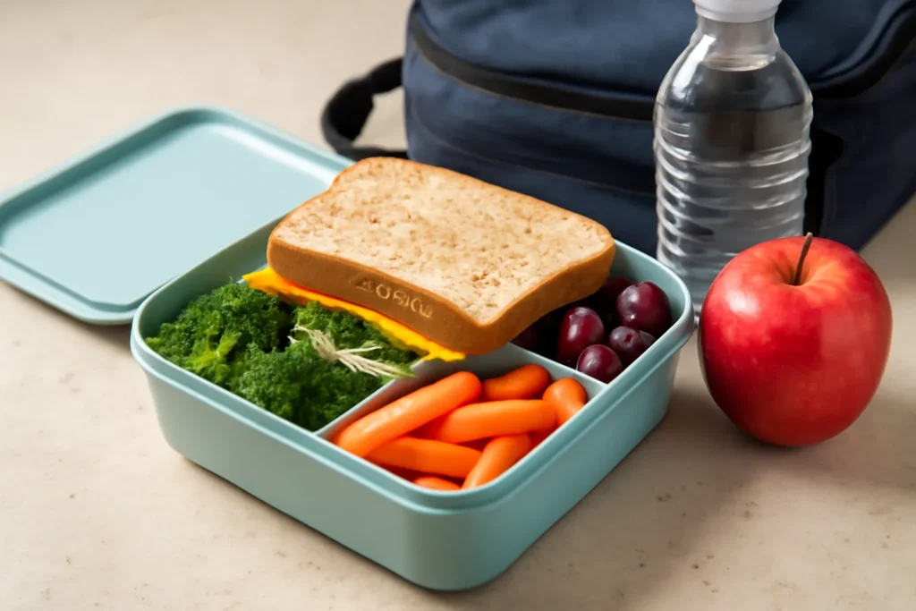 High school student lunch box