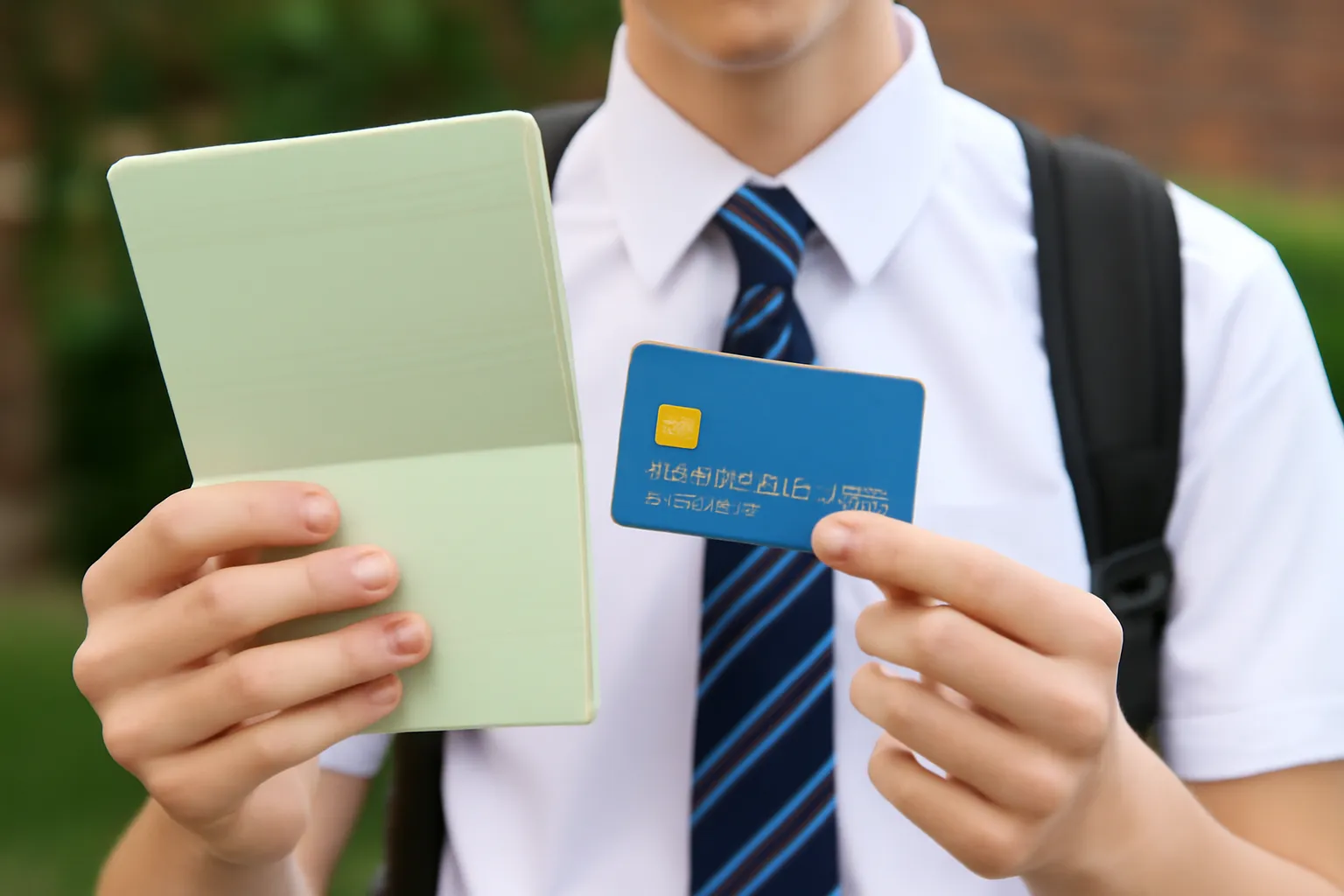 Making a high school student bankbook