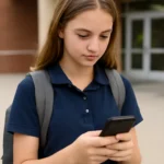 High school student cell phone