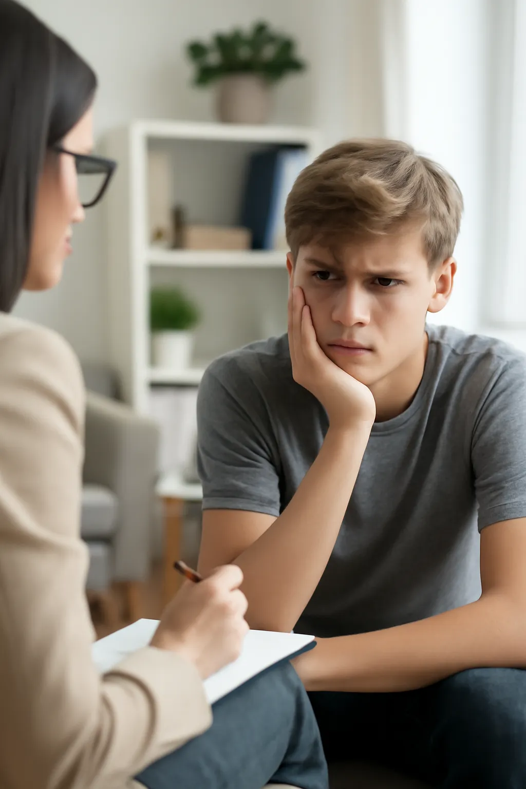 High school student ADHD diagnosis