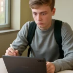 High school student Galaxy Tab S9 FE+