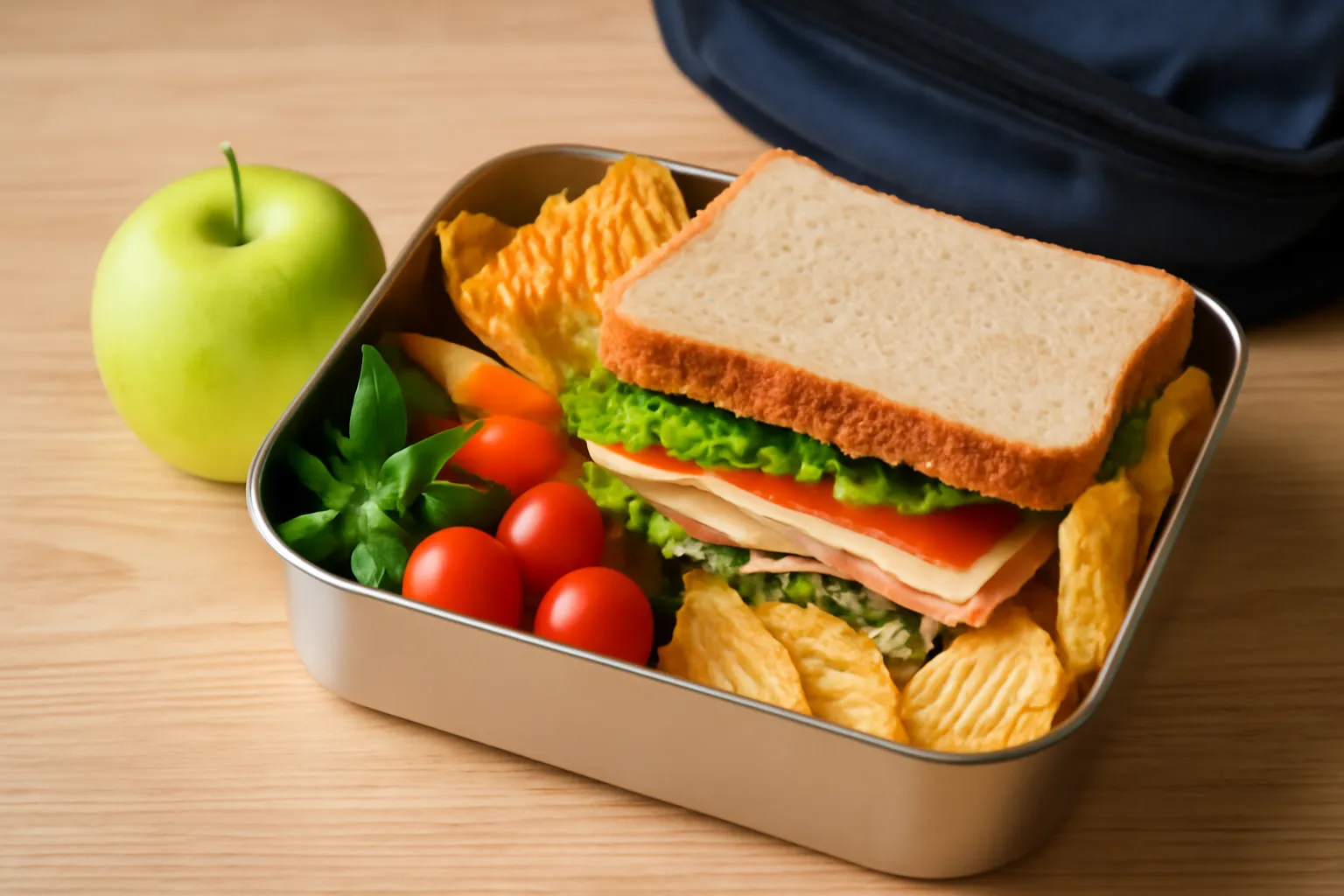 High school student lunch box