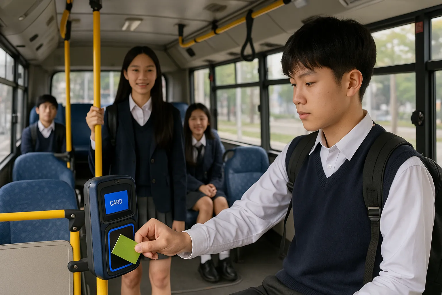 High school student bus fare Incheon