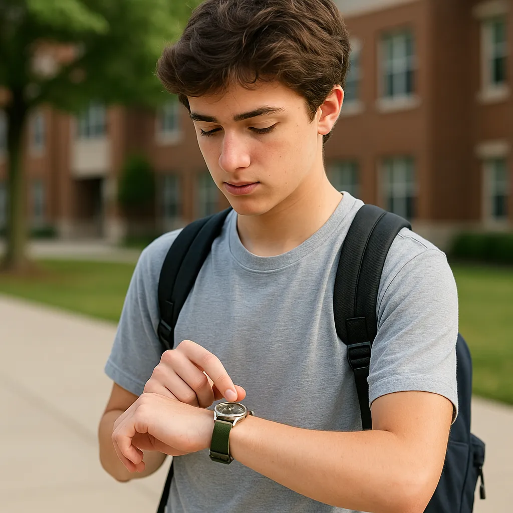 High school student watch brand