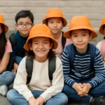Elementary school student hats