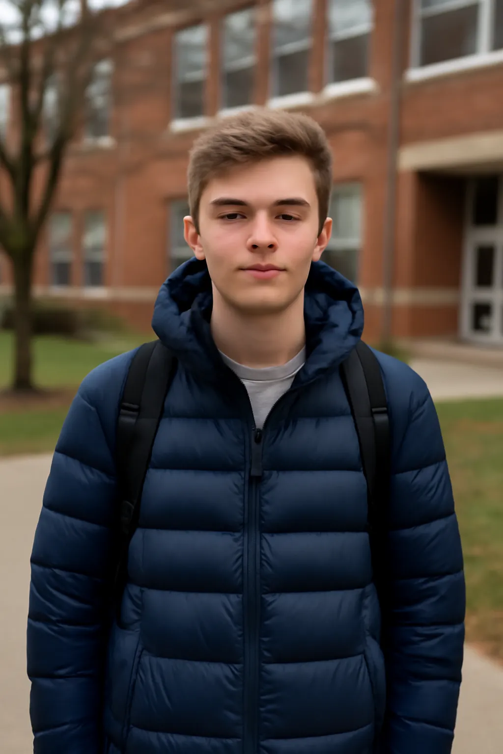 High school student padding