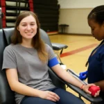 High school donation service time