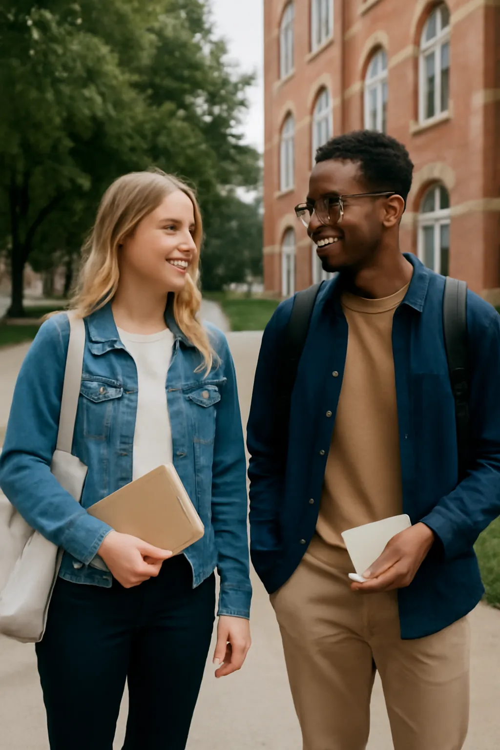 College student meeting clothes