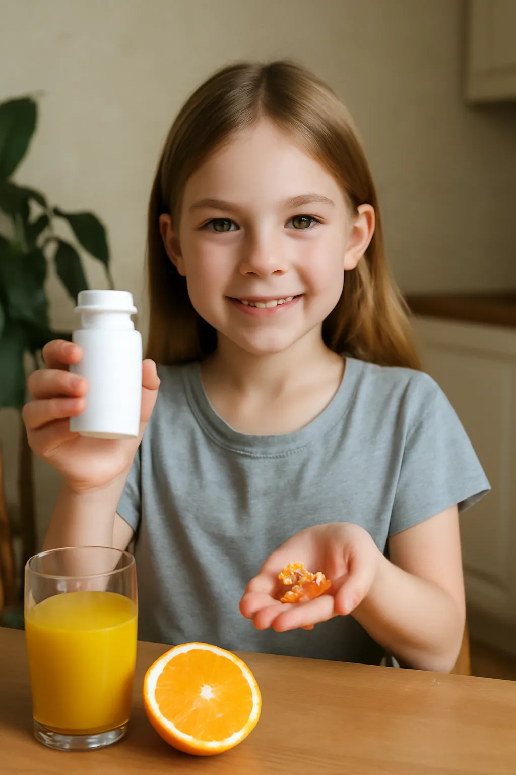 Elementary school student vitamin C recommended amount