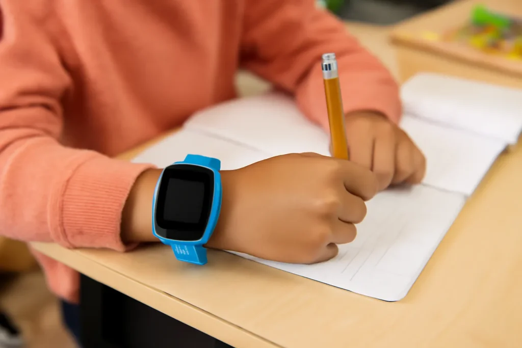 Elementary school watch waterproofing