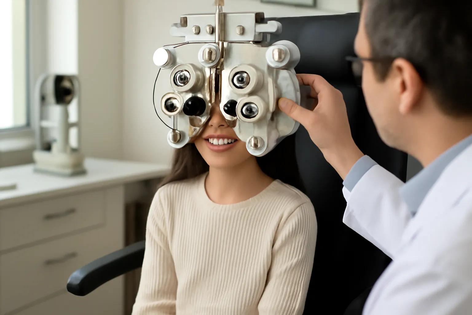 Elementary school vision correction