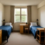 University student dormitory cost