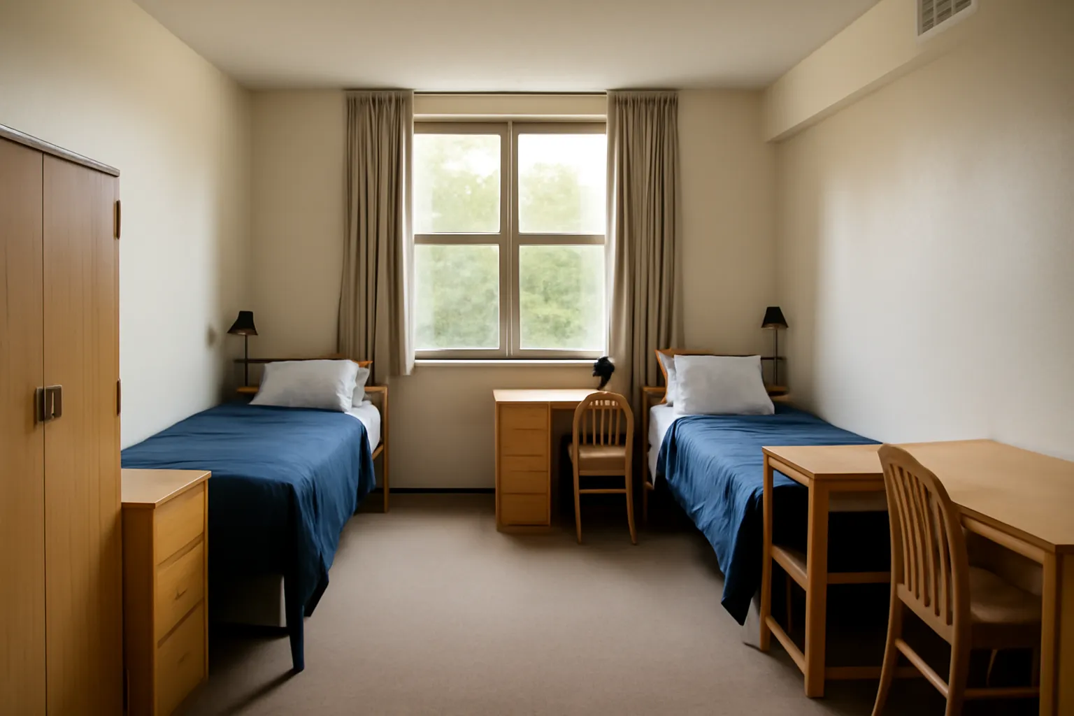 University student dormitory cost