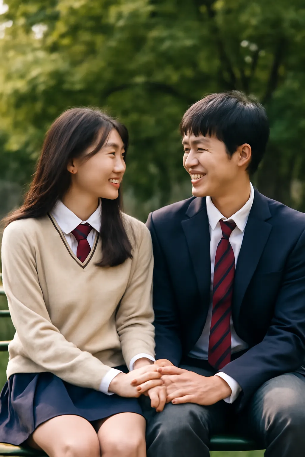 High school student love