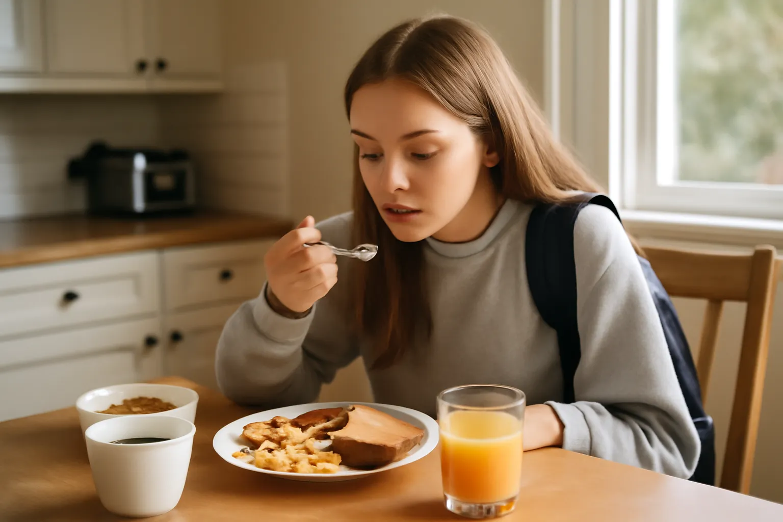 High school student breakfast