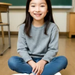 Elementary school student indoor shoes