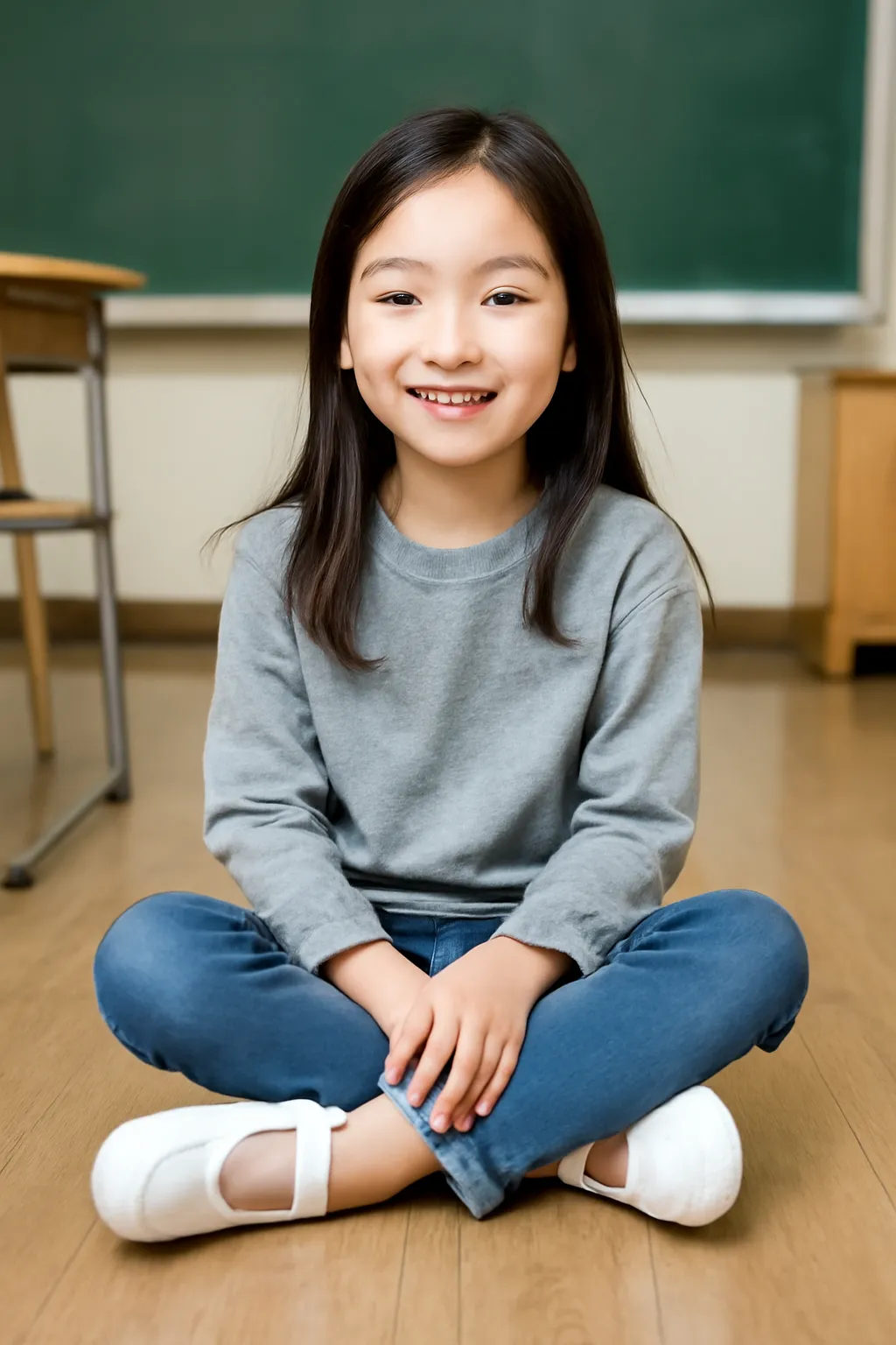 Elementary school student indoor shoes