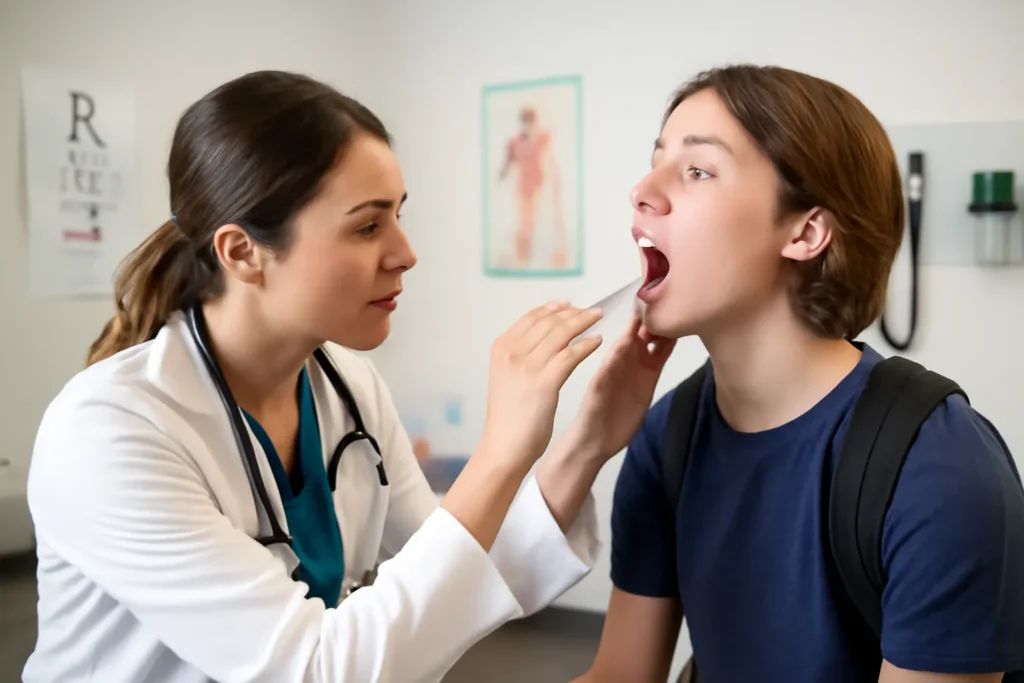 High school student health checkup cost
