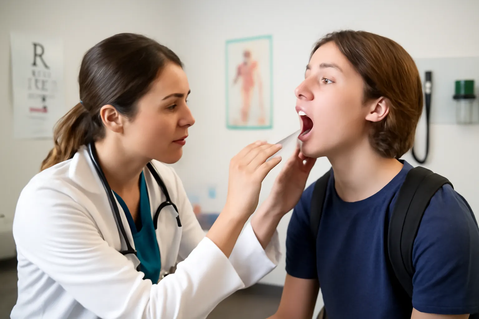 High school student health checkup cost