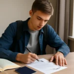 High school student studying abroad visa