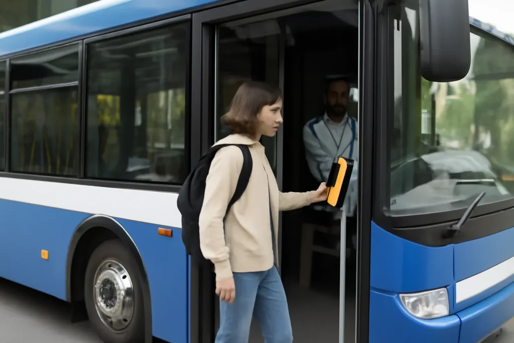 High school student bus fare discount
