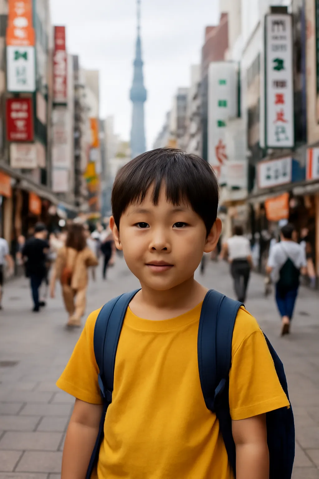 Elementary School Student Japan Travel Tokyo