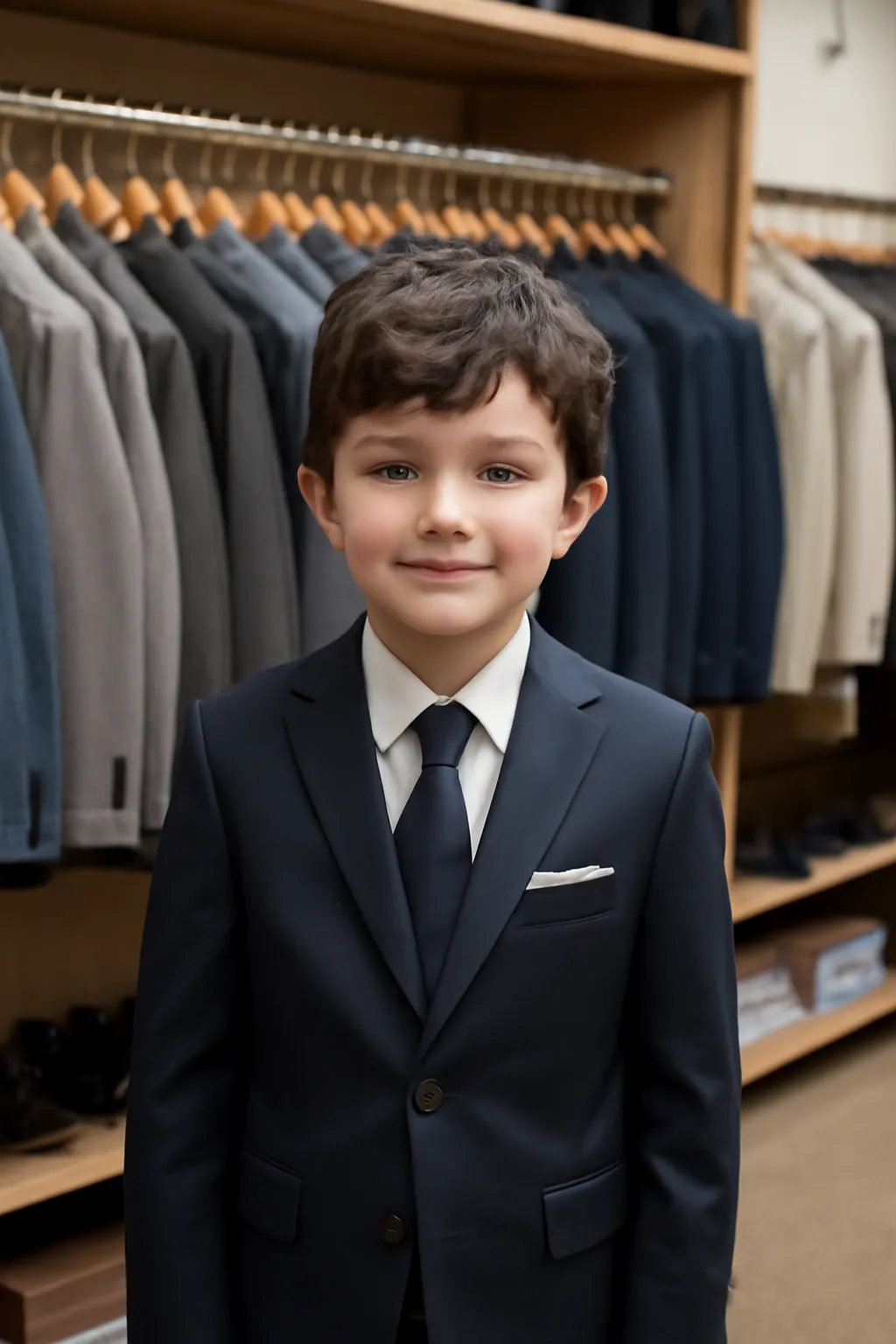 Elementary school student suit selling