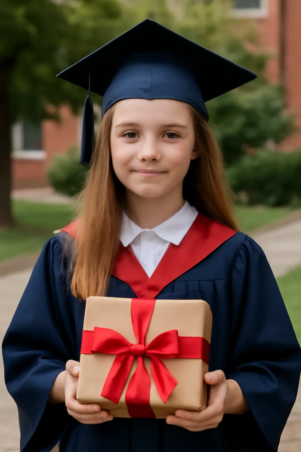 Elementary school graduation gift woman