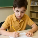 Elementary school student certification exam