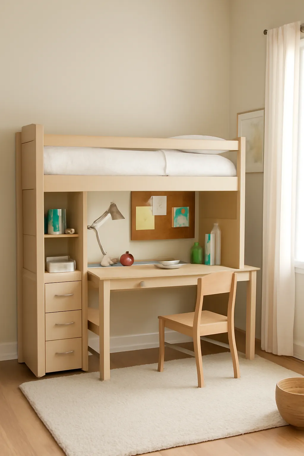 Elementary school desk bed
