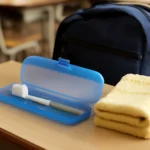 Elementary school toothbrush case