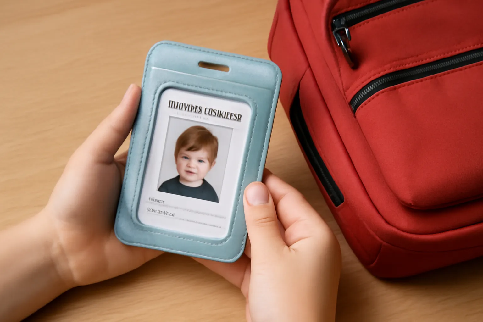 Elementary School Card Case