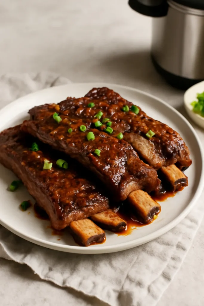 Pressure cooker LA rib recipe
