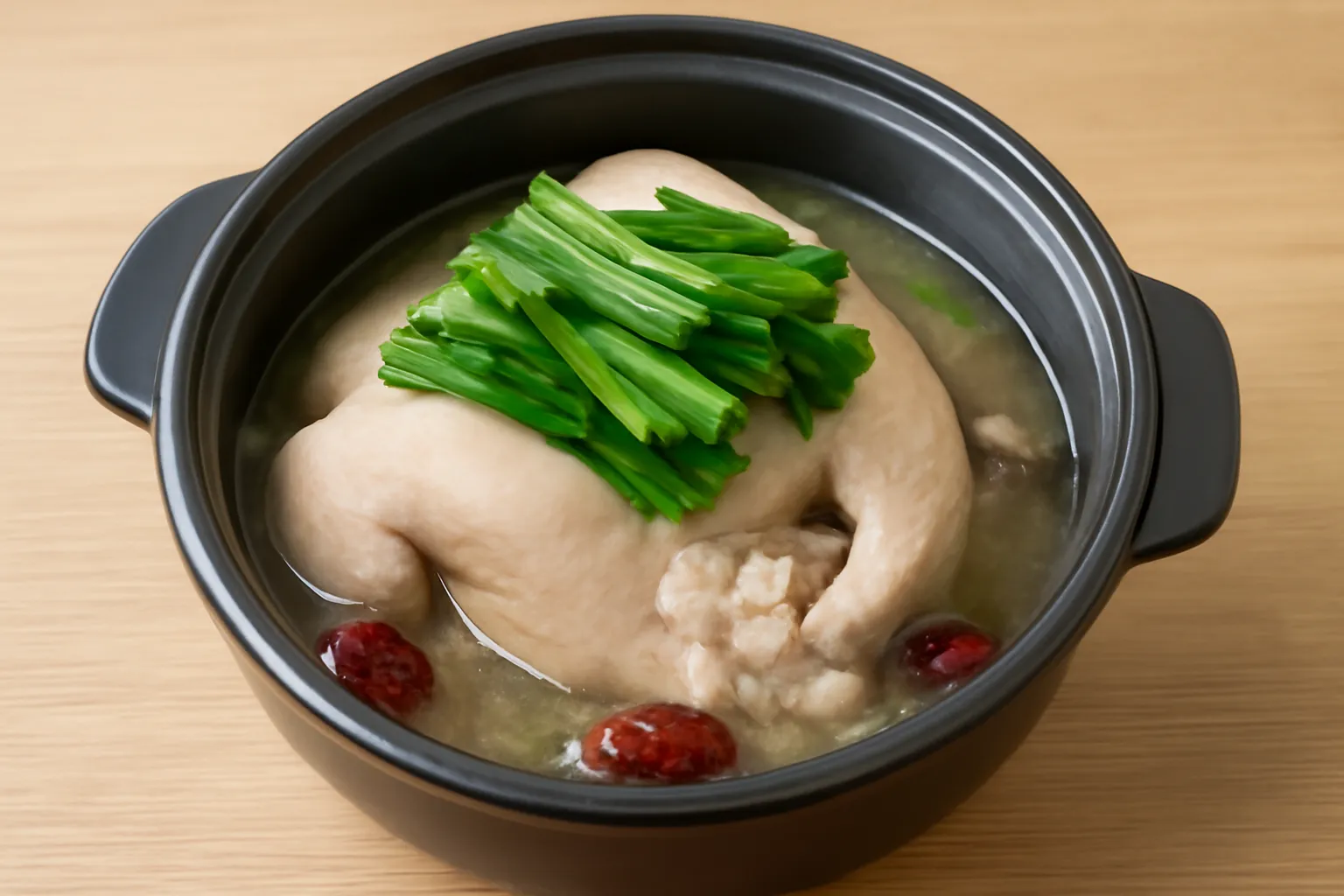 How to boil leek samgyetang Samgyetang recipe