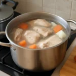 How to boil pork crisis