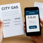 How to pay the city gas
