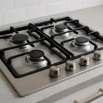 City gas stove built -in