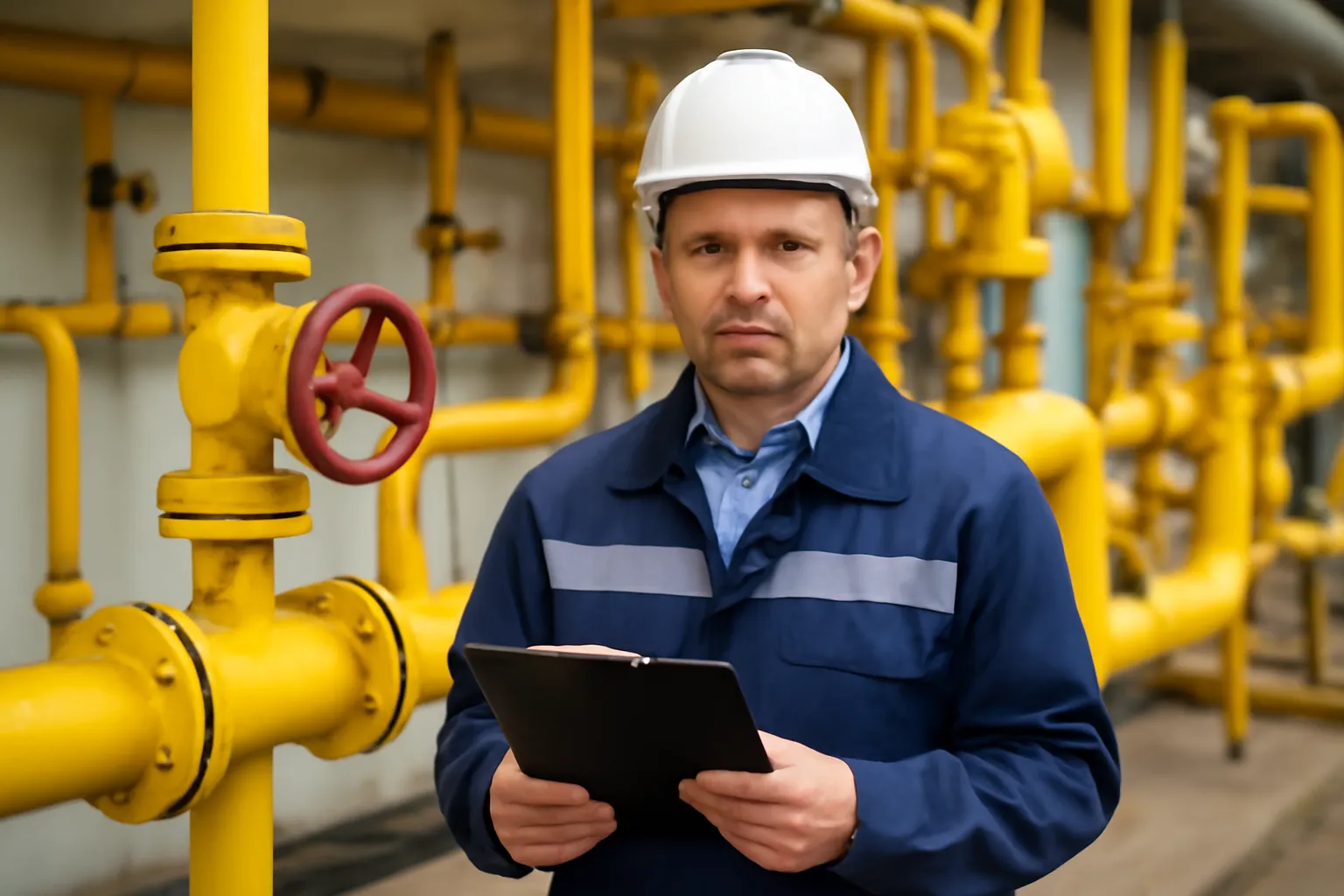 City gas facility safety manager