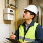 City gas inspection