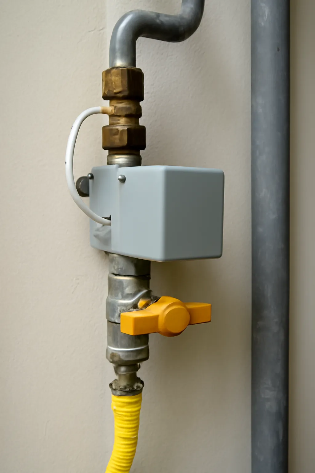 City gas breaker installation