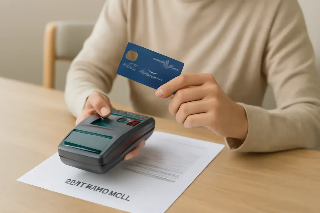City gas card payment