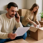 Application for city gas after moving