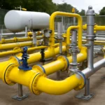 LPG piping network project