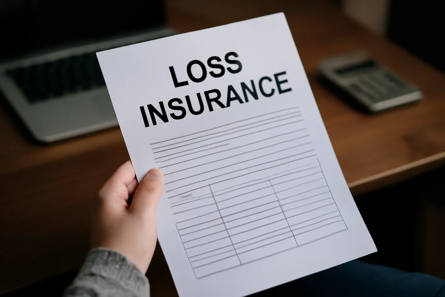 Category of household loss insurance premiums