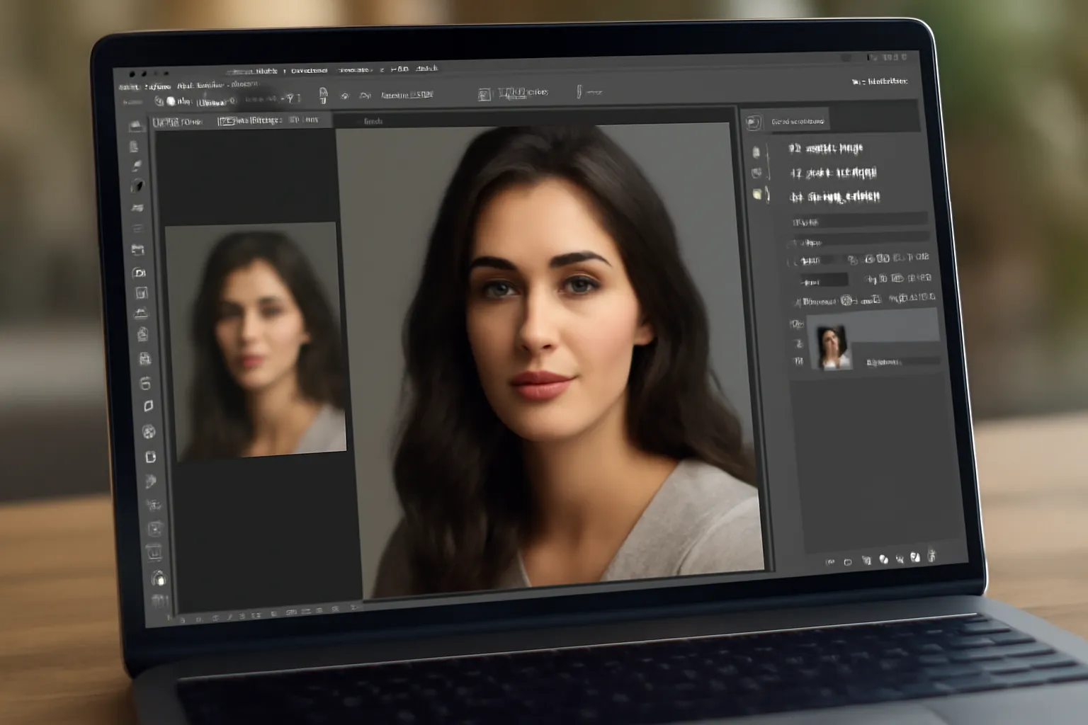 Photoshop quality correction