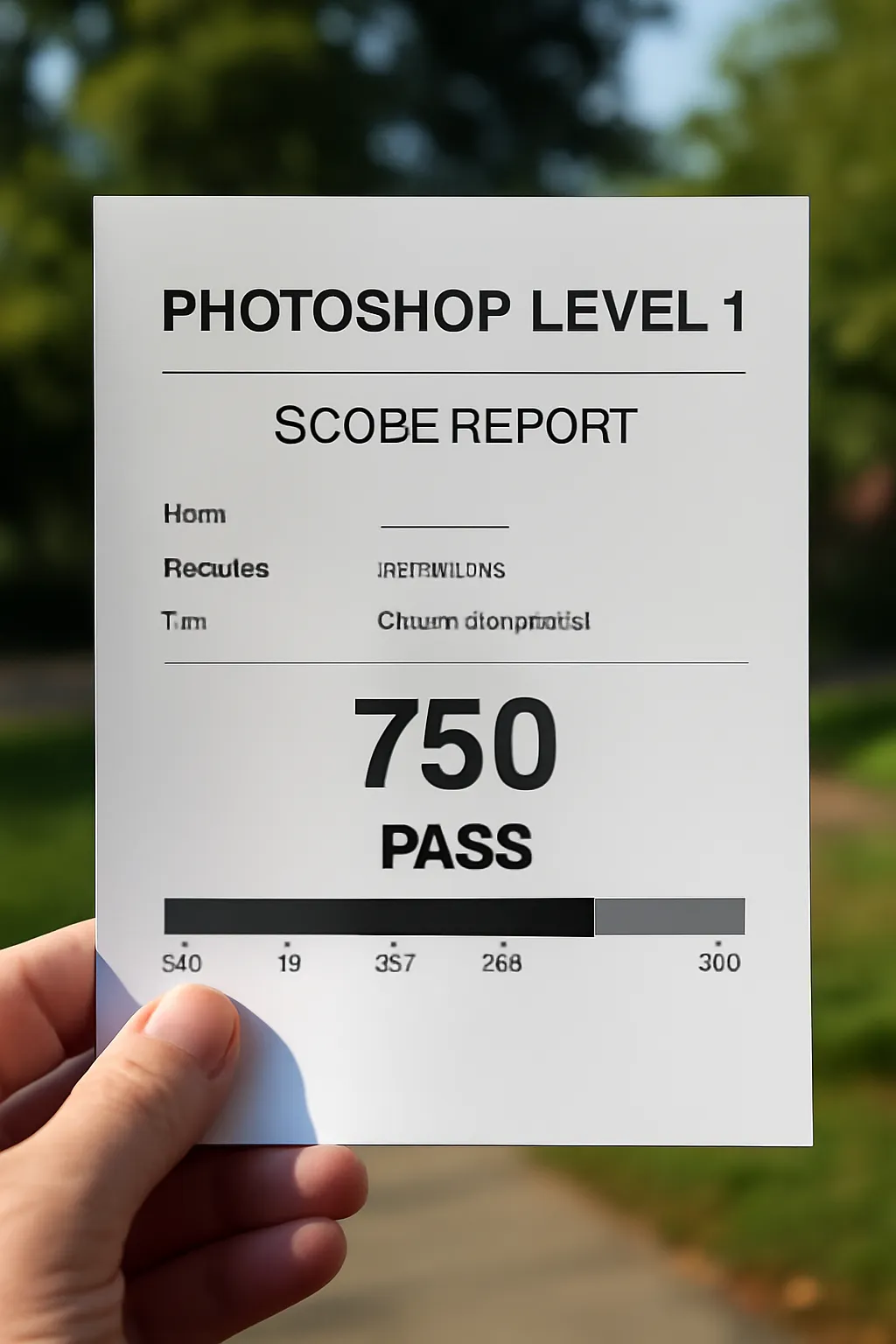 Photoshop level 1 pass